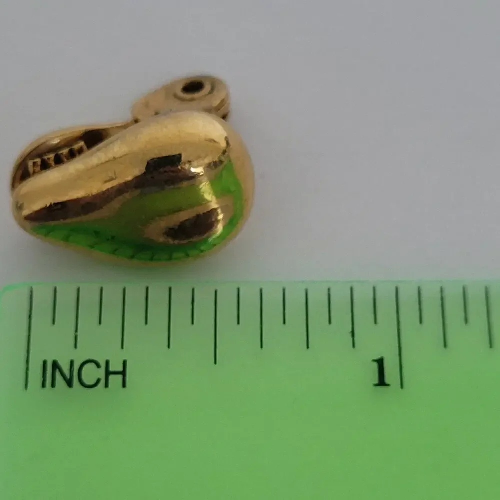 Vintage‎ Monet Knot Teardrop Gold Tone Clip on Earrings Round Glam Lot Of 2